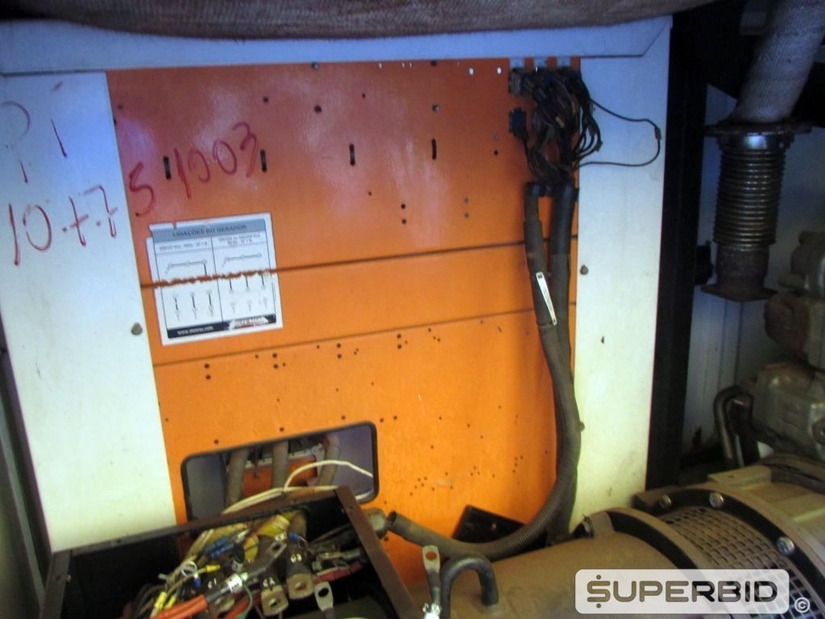 GRUPO GERADOR DIESEL STEMAC C/ MOTOR MWM, CAP.: 100 KVA, SÉRIE: 1739465 (Ref.: PCA/ 107751003)