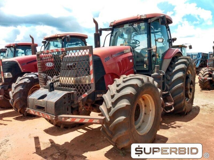 TRATOR DE PNEUS CASE IH PUMA 205 4X4, ANO: 2013, SÉRIE: HCCZC205EDCR14942 (Ref: 1326)