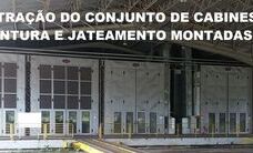 CABINES DE PINTURA E CABINE DE JATEAMENTO (05 PÇ) (Ref.: WMCM_UM02)