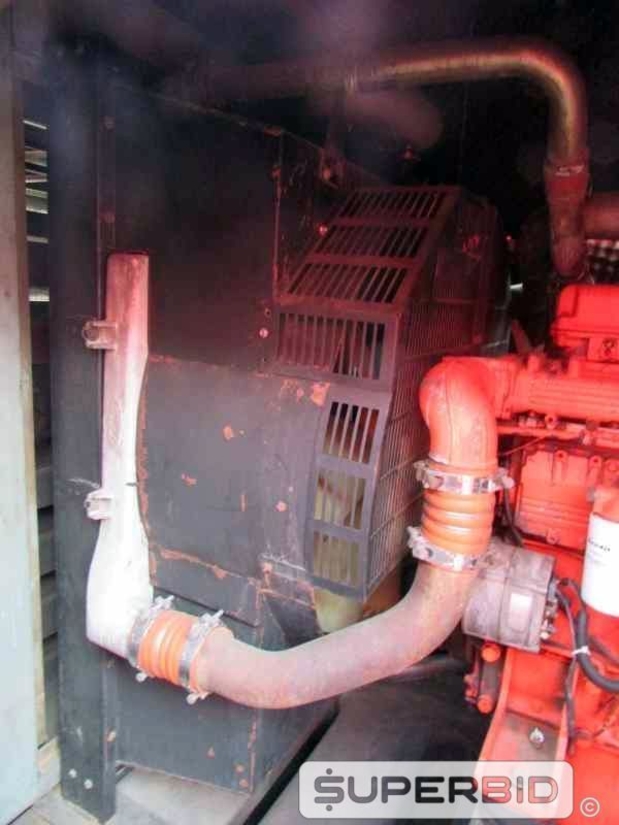 GRUPO GERADOR Á DIESEL STEMAC ST500 500 KVA, ANO: 2009, SÉRIE: 0500466009. (Ref.: JDV)