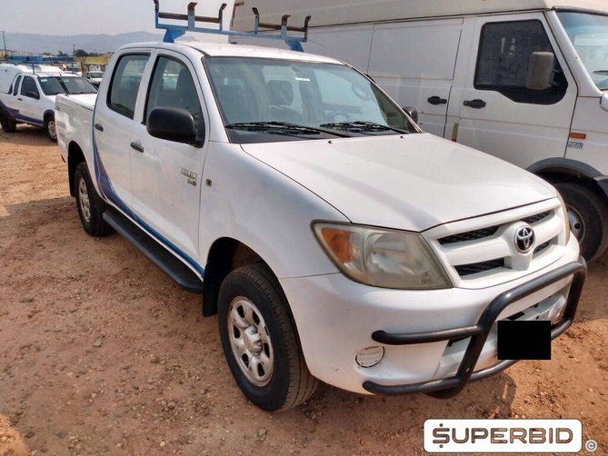 TOYOTA HILUX CD 4X4 2.5, 2007/2007, Placa FINAL 2 (SP), (Ref.: TAV)