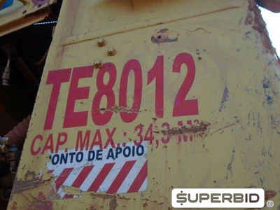 TRATOR DE ESTEIRA CATERPILLAR D11T, ANO: 2010, CAP: 34,3 M³, SÉRIE: D11MCK00542L1WO3988 (Ref: TE 8012)