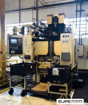 FRESADORA CNC COMANDO SIMENS 840 D CROSS HUELLER, SÉRIE: EE.07610, ANO: 2006