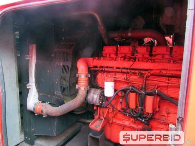 GRUPO GERADOR Á DIESEL STEMAC ST500 500 KVA, ANO: 2009, SÉRIE: 0500466009. (Ref.: JDV)