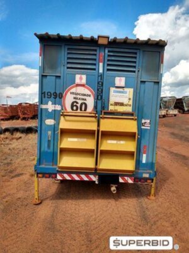 REBOQUE CARRETA DE VIVÊNCIA REPTEC FEDERAL JET, 2015/2015, Placa FINAL 7 (MG),  (Ref.: 1990)