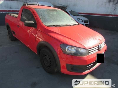 VOLKSWAGEN  SAVEIRO CS TL MB 1.6, 2014/2015, Placa FINAL 5 (SP),  (Ref.: JAX)