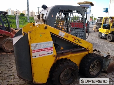 MINI CARREGADEIRA WACKER NEUSON 701S 4x2, ANO: 2007, CAP: 1,4M3, SÉRIE: NÃO IDENTIFICADO (Ref: SJ)