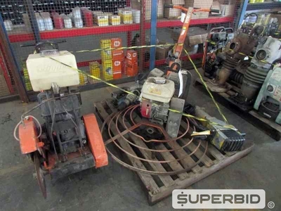 ALISADORA DE CONCRETO, CORTADORA DE PISO, DEMOLIDOR ELÉTRICO, SERRA CIRCULAR E OUTROS, (07 PÇ.) (Ref.: JCA)