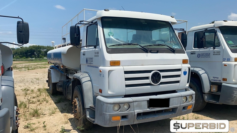 CAMINHÃO TANQUE VOLKSWAGEN 15.180 EURO3 WORKER, 2008/2008, Placa FINAL 2 (RJ), (Ref.: IBD)