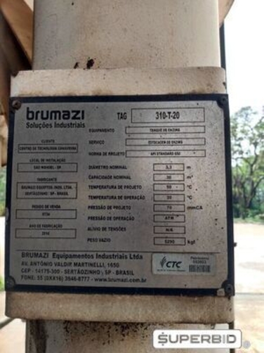 PLANTA DE DEMONSTRAÇÃO PARA PRODUÇÃO DE ETANOL 2G DE CANA-DE-AÇÚCAR BAGAÇO, ANO 2014, CAP. 03 MI DE L/ANO (Ref.: RAA/ RBA/ RCA/ RDA/ REA/ RFA)