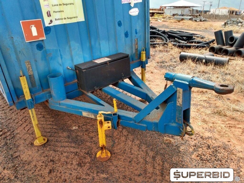 REBOQUE CARRETA DE VIVÊNCIA REPTEC FEDERAL JET, 2015/2015, Placa FINAL 7 (MG),  (Ref.: 1990)