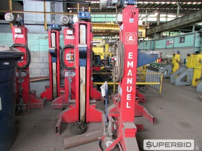 12 ELEVADORES DE VAGÕES EMANUEL SRL, CAP.: 10 TON., ANO: 2012. (Ref.: WMDR_UM02)