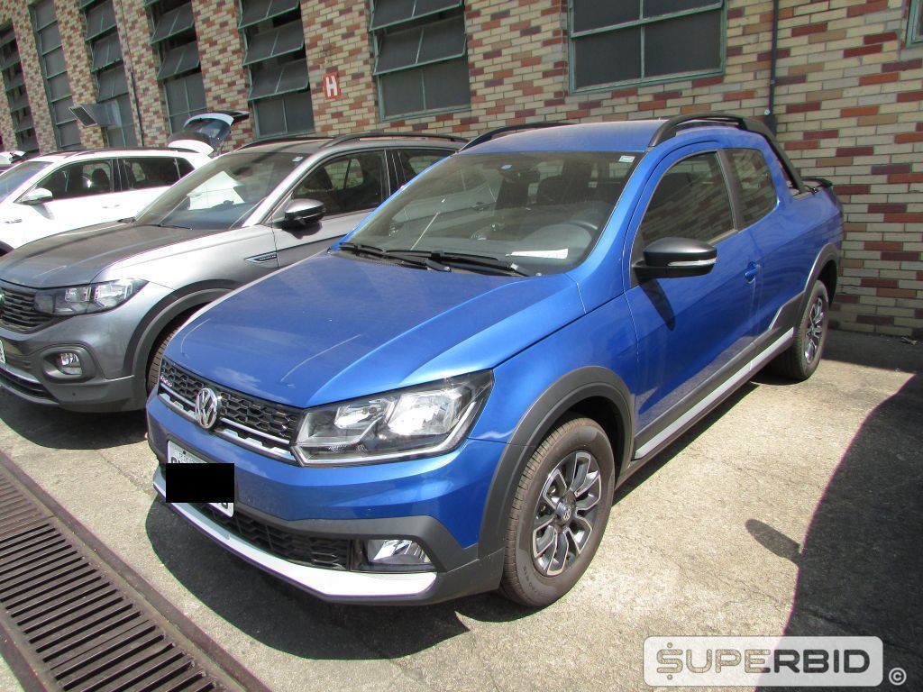 Leilão de VOLKSWAGEN SAVEIRO CD CROSS MA 1.8, 2020/2021, Placa FINAL 6  (SP), (Ref.: WAE)