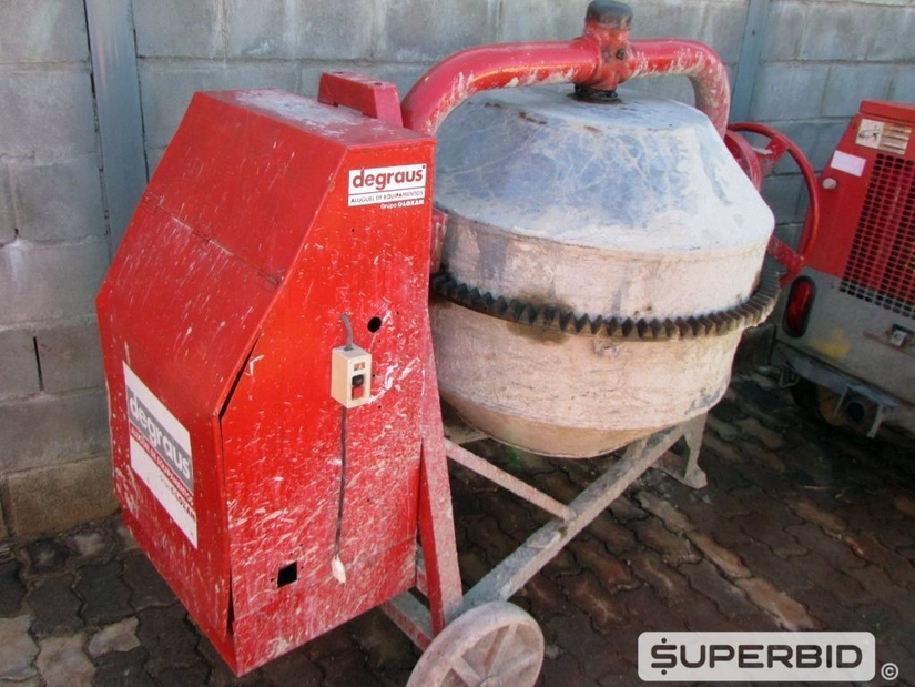 02 BETONEIRAS ELÉTRICAS, CAP.: 400L (Ref.: PAO/ 10240597/ 80241064)