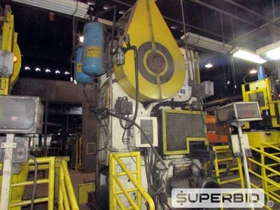 PRENSA EXCÊNTRICA RICETTI, ANO 1991, CAP. 85 TON (Ref.: 748)