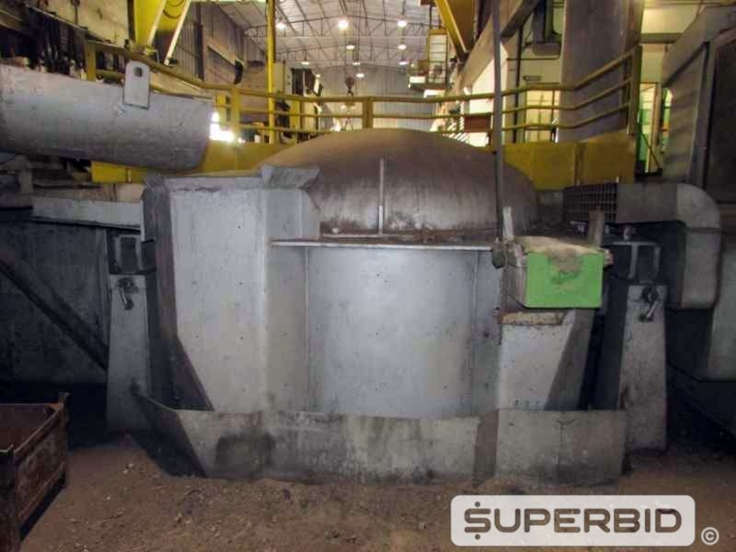 FORNO H ASEA HOLDIING FURNACE, ANO 2008, CAP. 10 TON (Ref.: 711)