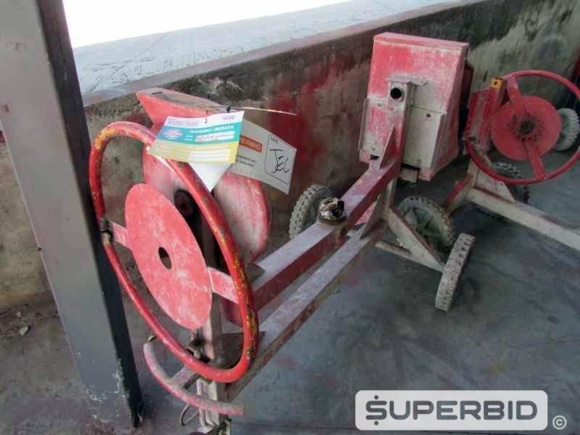 SUCATA DE 06 BETONEIRAS ELÉTRICAS CSM 400 LITROS. (Ref.: JEC)