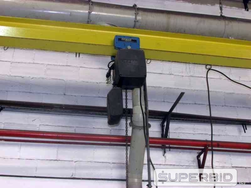 TALHAS ELÉTRICA DEMAG E CMC, CAP. 500 E 2000 KG (35 PÇ) (Ref.: Talhas Elétricas)