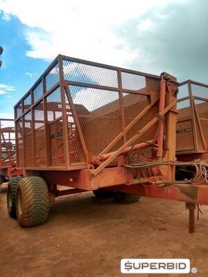 REBOQUE TRANSBORDO DE CANA PICADA TRACAN VTX 10.000, ANO: 2010, SÉRIE: 10377 (Ref.: 657)