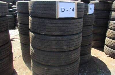 20 SUCATAS DE PNEUS 275/80 PARA REAPROVEITAMENTO (Ref.: D-14)