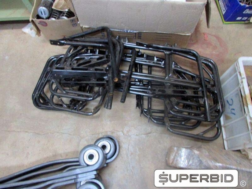 PARALAMAS PARA QUADRICICLO, SUPORTE APOIO ESTRIBO E BAGAGEIRO TRASEIRO, (18 PÇ.) (Ref.: JD)