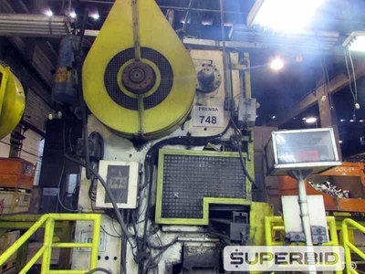 PRENSA EXCÊNTRICA RICETTI, ANO 1991, CAP. 85 TON (Ref.: 748)