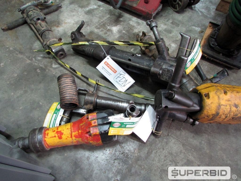 ROMPEDORES PNEUMÁTICOS E PERFURATRIZES PNEUMÁTICAS (06 PÇS) (Ref.: FDN)