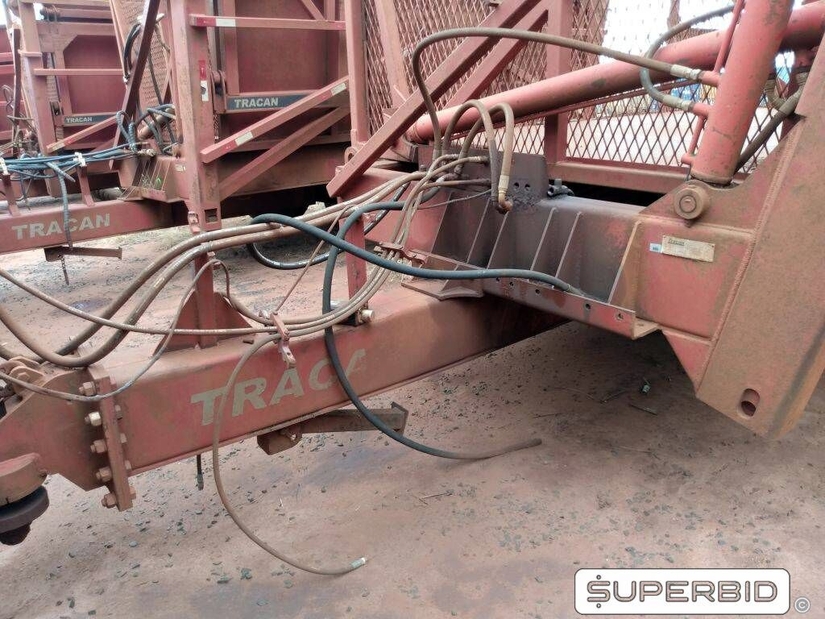 REBOQUE TRANSBORDO DE CANA PICADA TRACAN VTX 10.000, ANO: 2010, SÉRIE: VTX10376 (Ref.: 656)