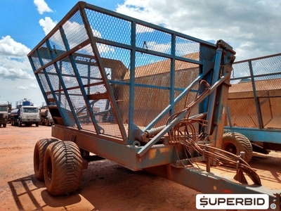 REBOQUE TRANSBORDO DE CANA PICADA TRACAN VTX 10.000, ANO: 2013, SÉRIE: VTX131267 (Ref.: 1420)