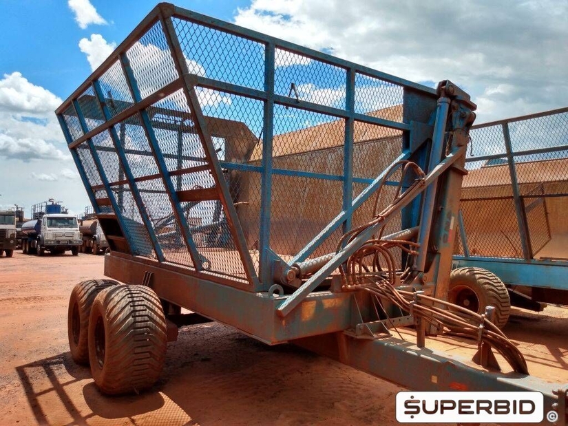 REBOQUE TRANSBORDO DE CANA PICADA TRACAN VTX 10.000, ANO: 2013, SÉRIE: VTX131267 (Ref.: 1420)