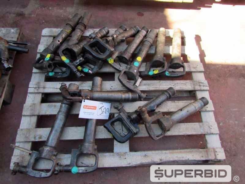 14 ROMPEDORES PNEUMÁTICOS ATLAS TEX 12PS, CAP.: 10 KG. (Ref.: JAA)