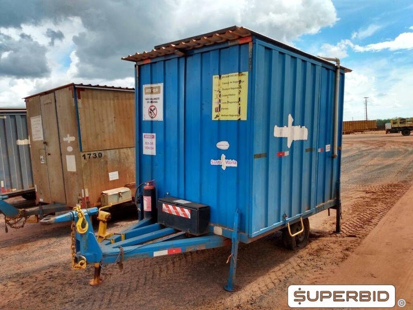 REBOQUE CARRETA DE VIVÊNCIA REPTEC FEDERAL JET, 2015/2015, Placa FINAL 2 (MG),  (Ref.: 1993)