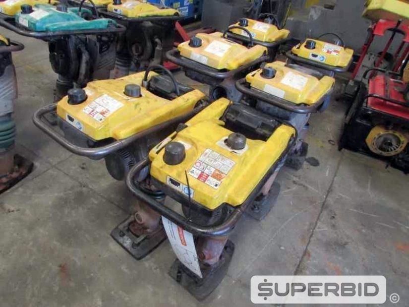 COMPACTADOR DE SOLO WACKER NEUSON BS 50-2I 70KG E COMPACTADOR DE SOLO WACKER NEUSON BS 60-2I 70KG, (06 PÇ.) (Ref.: JAP)