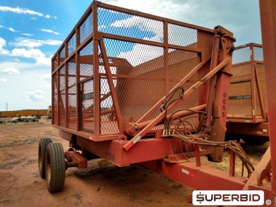 REBOQUE TRANSBORDO DE CANA PICADA TRACAN VTX 10.000, ANO: 2010, SÉRIE: VTX09375 (Ref.: 655)