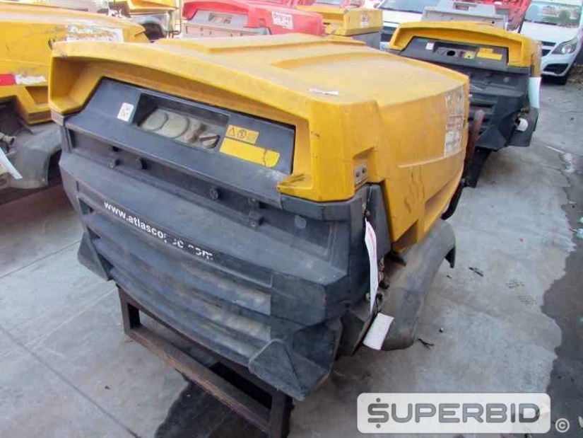 COMPRESSOR DE AR ATLAS COPCO XAS 37 HARD HAT 75PCM-7B, ANO: 2006. (Ref.: JBM)