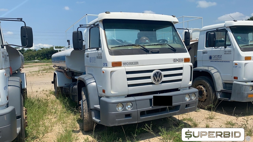 CAMINHÃO TANQUE VOLKSWAGEN 15.180 EURO3 WORKER, 2009/2009, Placa FINAL 3 (RJ), (Ref.: IBC)