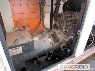 GRUPO GERADOR Á DIESEL STEMAC ST115 100 KVA, ANO: 2011, SÉRIE: 0115005911. (Ref.: JAD)