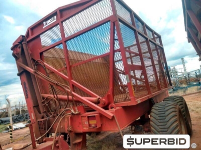 REBOQUE TRANSBORDO DE CANA PICADA TRACAN VTX 10.000, ANO: 2010, SÉRIE: 9344 (Ref.: 652)