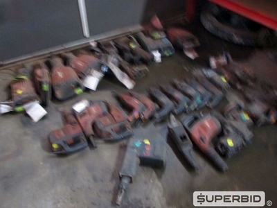 SUCATA DE CANELETEIRA ELÉTRICA, ROMPEDOR ELÉTRICO, FURADEIRA DE IMPACTO E OUTROS (APROX 31 PÇS) (Ref.: PAZ)