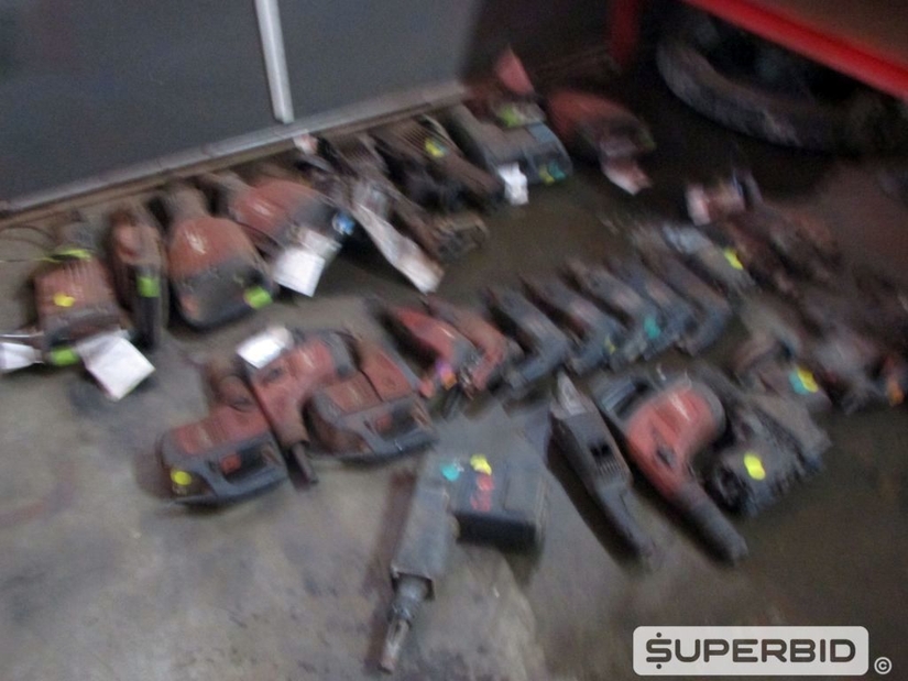 SUCATA DE CANELETEIRA ELÉTRICA, ROMPEDOR ELÉTRICO, FURADEIRA DE IMPACTO E OUTROS (APROX 31 PÇS) (Ref.: PAZ)