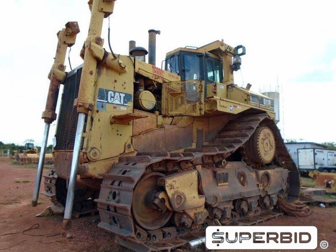 TRATOR DE ESTEIRA CATERPILLAR D11R, ANO: 2007, CAP: 34,3 M³, SÉRIE: CATD11RZ6RO07512 (Ref: TE 8007) Loc.: Paragominas/PA