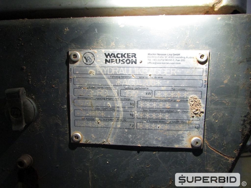 MINI ESCAVADEIRA WACKER NEUSON 28Z3 RD E BOMBA CENTRÍFUGA A GASOLINA HONDA (02 PÇS) (Ref.: FEQ)