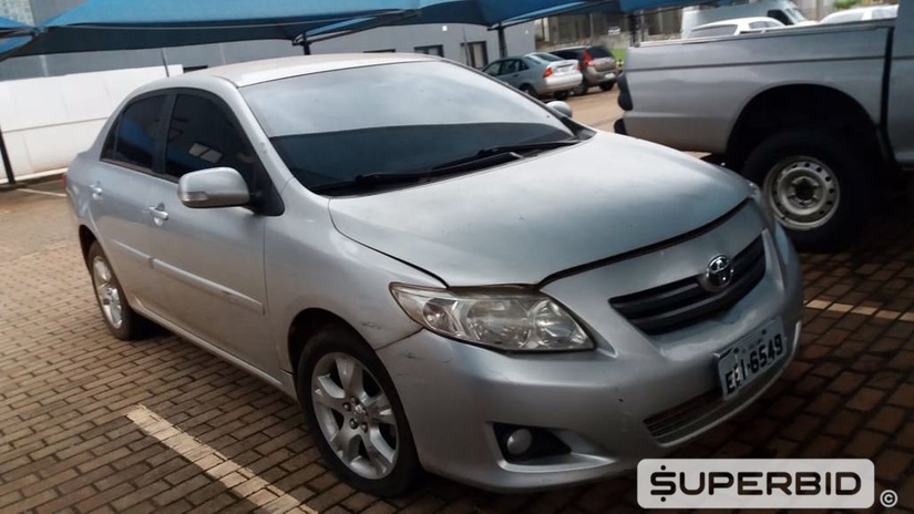 TOYOTA COROLLA XEI 1.8 FLEX, 2008/2009, PL FINAL: 9 (PR),