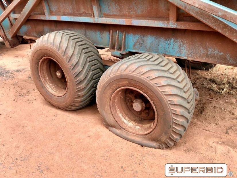 REBOQUE TRANSBORDO DE CANA PICADA TRACAN VTX 10.000, ANO: 2013, SÉRIE: VTX131265 (Ref.: 1418)