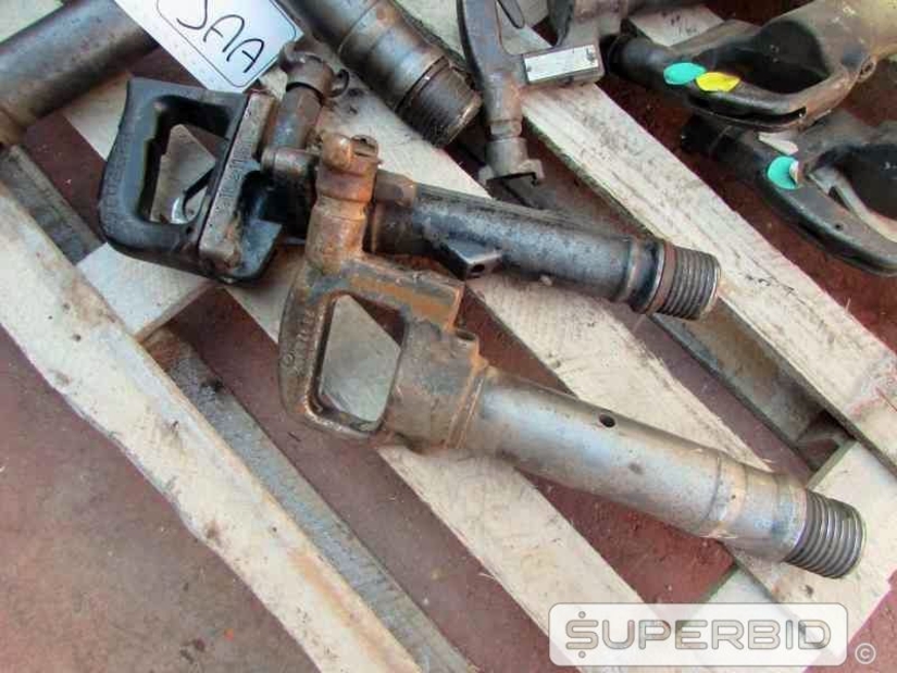 14 ROMPEDORES PNEUMÁTICOS ATLAS TEX 12PS, CAP.: 10 KG. (Ref.: JAA)