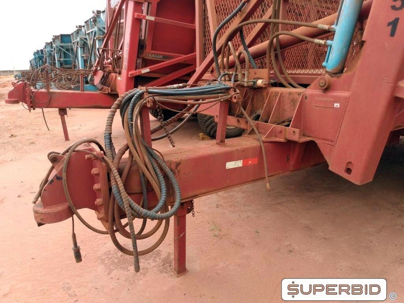 REBOQUE TRANSBORDO DE CANA PICADA TRACAN VTX 10.000, ANO: 2010, SÉRIE: VTX09312 (Ref.: 651)