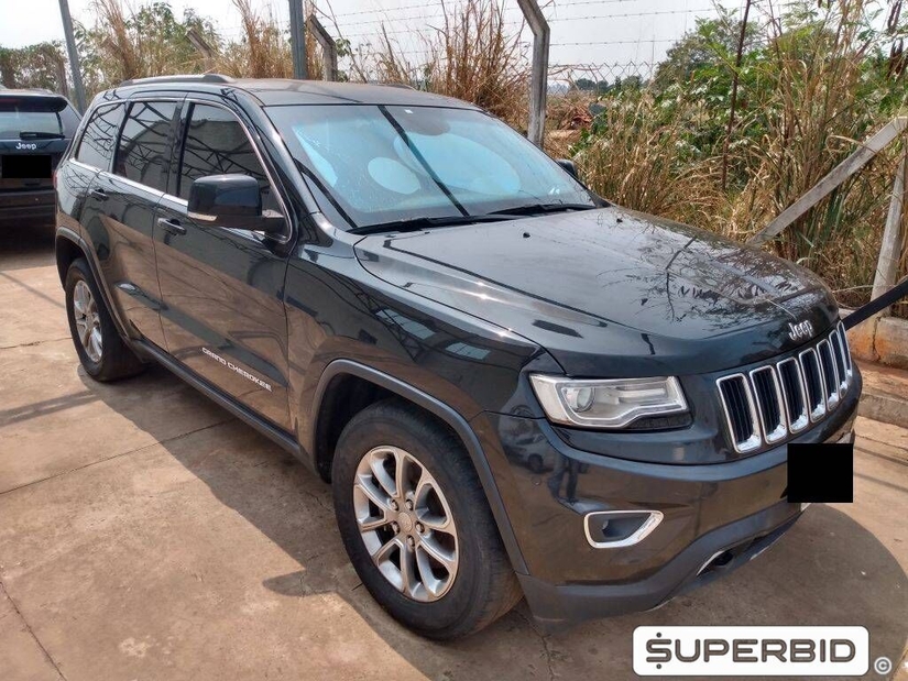 JEEP GRAND CHEROKEE LOREDO 3.6 (BLINDADO), 2015/2015, Placa FINAL 1 (SP), (Ref.: TS)
