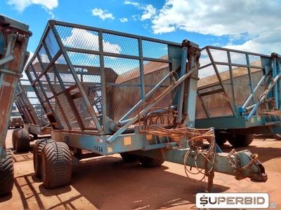 REBOQUE TRANSBORDO DE CANA PICADA TRACAN VTX 10.000, ANO: 2013, SÉRIE: VTX131281 (Ref.: 1434)