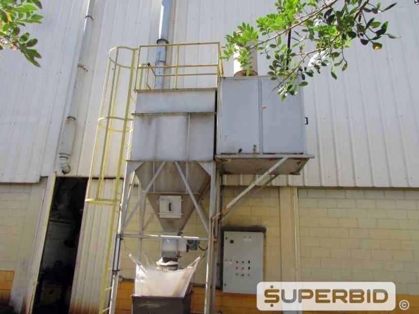 1 SISTEMA DE EXAUSTÃO HIDRONICS, CAP. 11,000 M³/H E 1 SISTEMA DE EXAUSTÃO AR AMBIENTAL JET CENTER, CAP. 3,500 M³/H (Ref.: Hidronics)