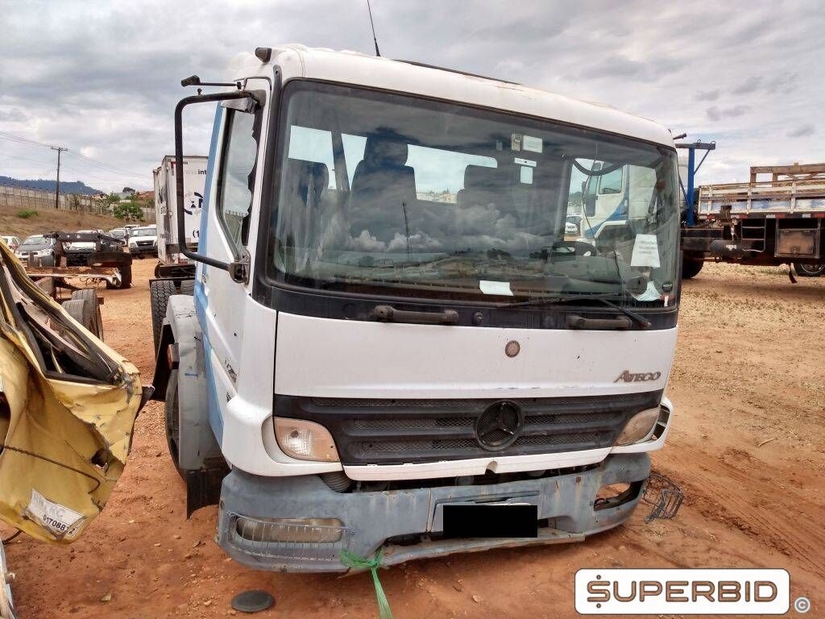 CAMINHÃO MERCEDES-BENZ ATEGO 1725, 2009/2009, Placa FINAL 7 (SP), (Ref.: TF)